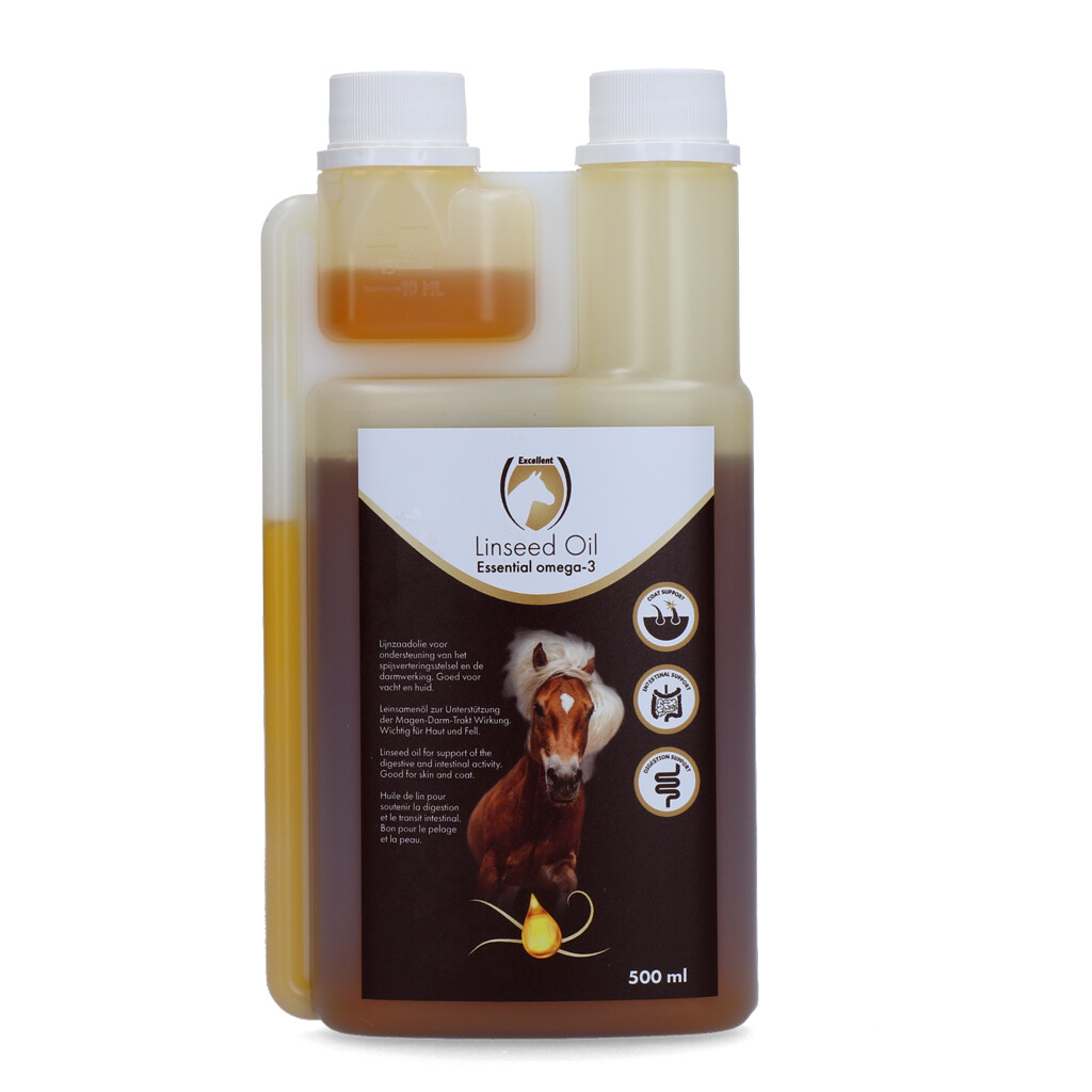 Omega 3 Lijnzaadolie - Excellent - 500ml t/m 5L