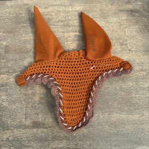 Bruin/Oranje oornetje - Cob - Horses